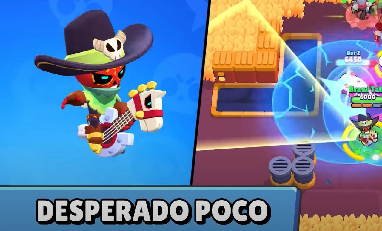 Brawl Stars Season 14 Robot Factory Desperado Poco Skin Supercell