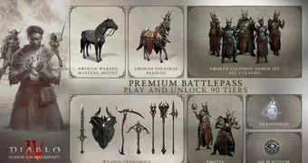 Diablo 4 Season 1 Battle Pass Rewards