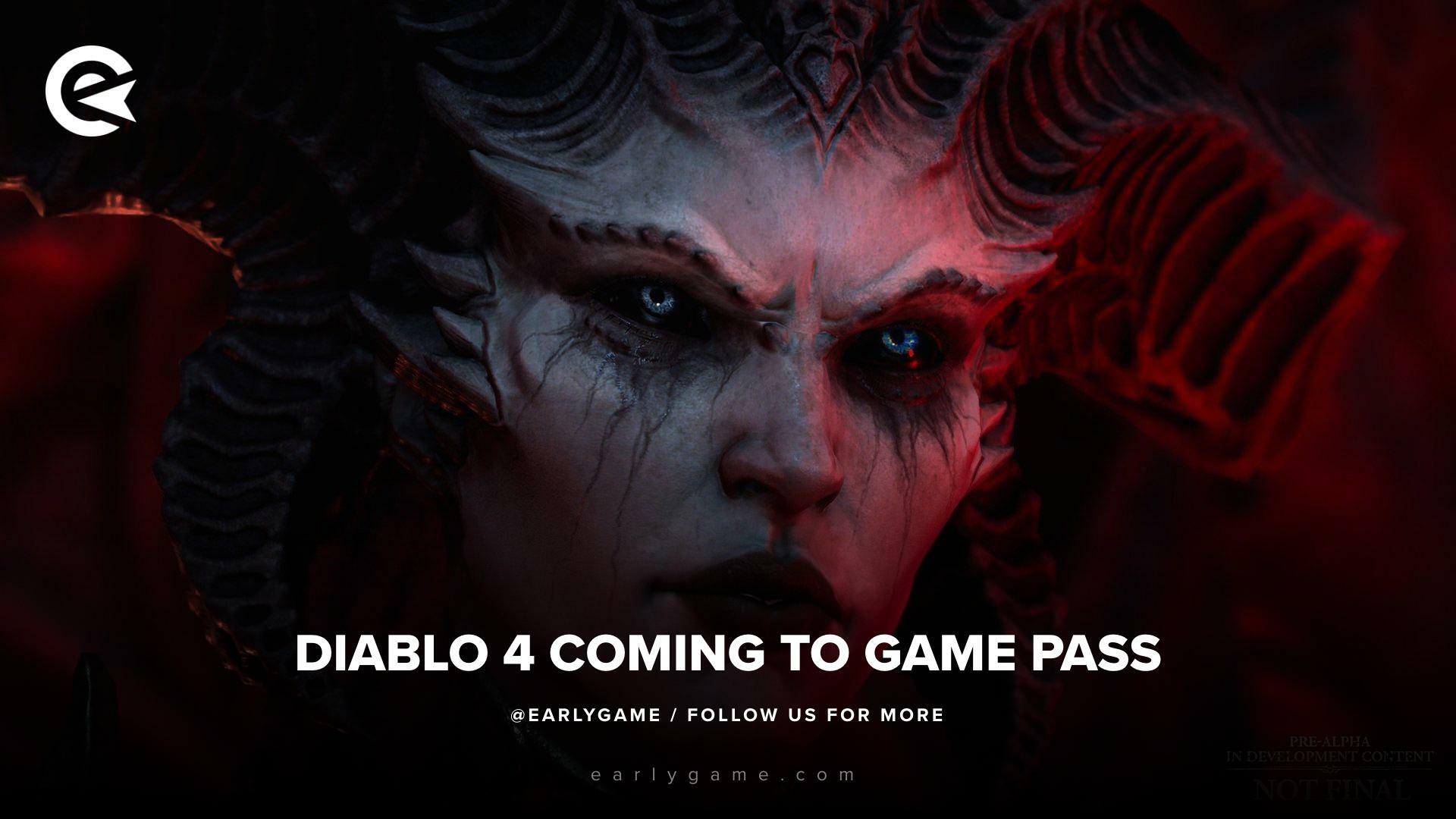 Diablo 4 is coming to Game Pass