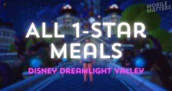 Disney Dreamlight Valley 1 Star Meals Cover