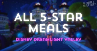 Disney Dreamlight Valley 5 Star Meals Cover