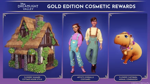 Disney Dreamlight Valley Gold Edition Cosmetic