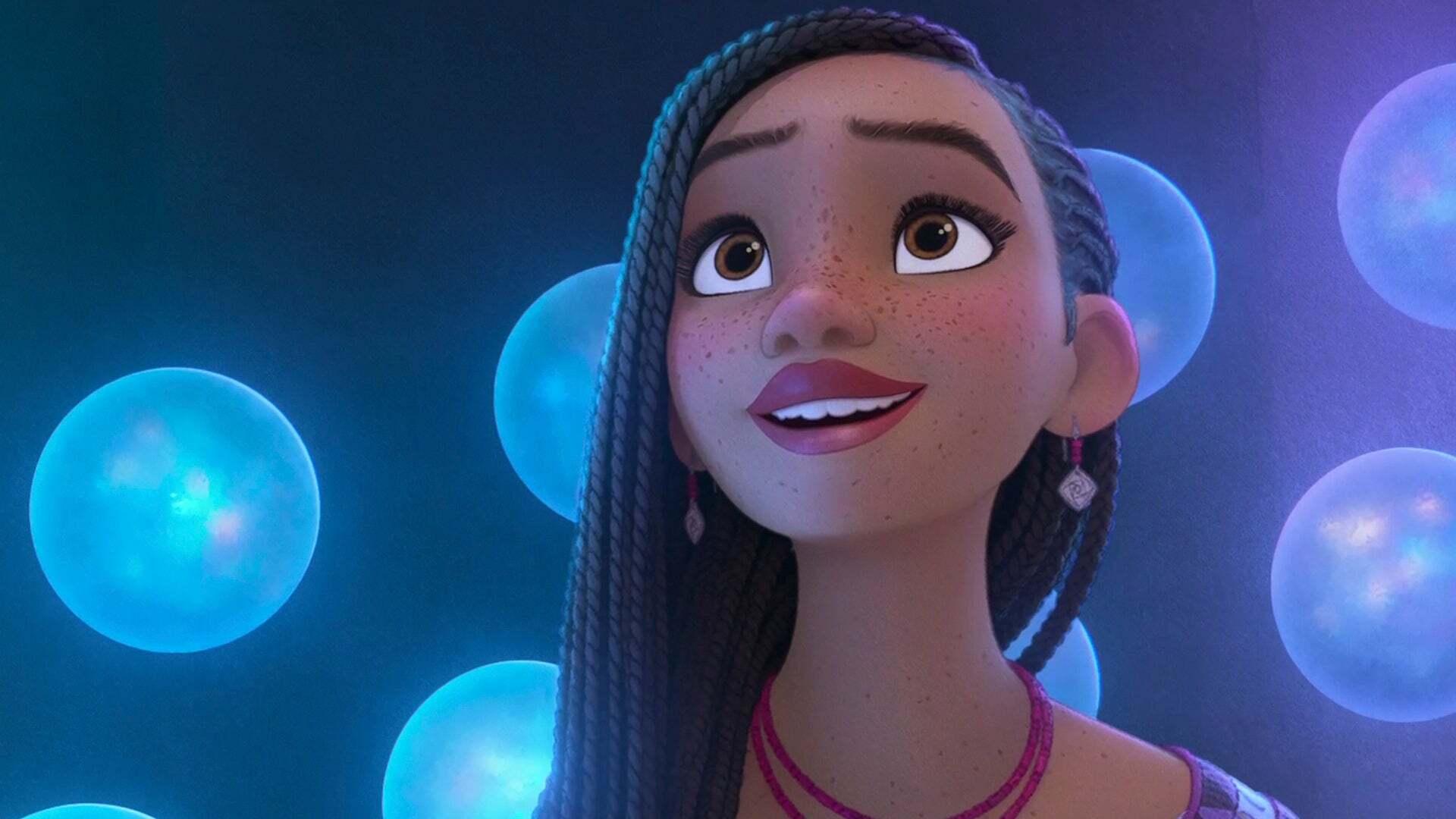 Asha in Disney's animated film Wish