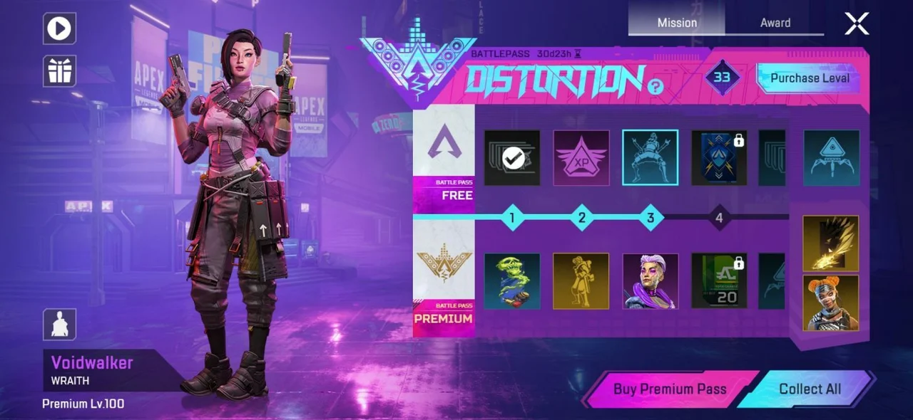 Apex Legends Mobile Season 2 distortion