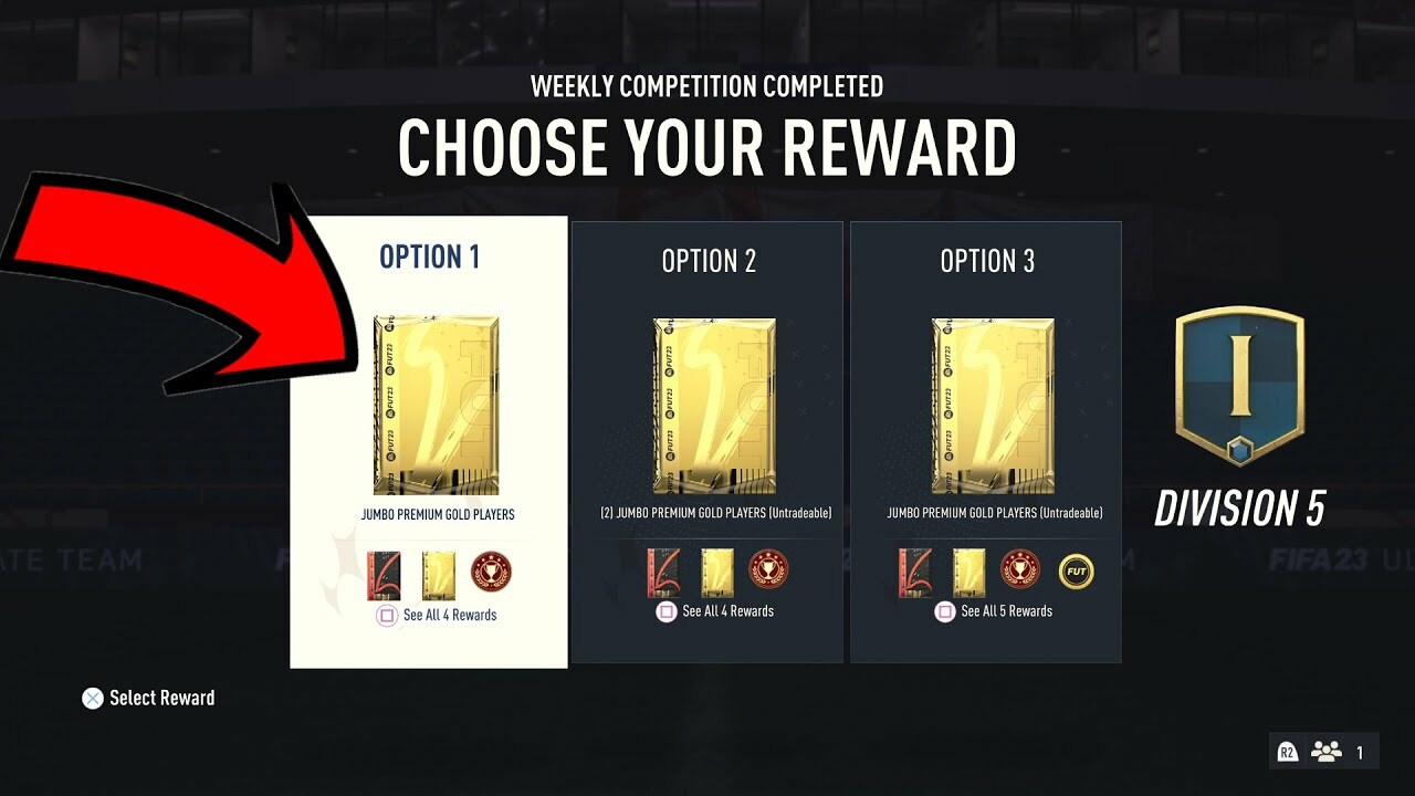 FIFA 23 Division Rivals Rewards