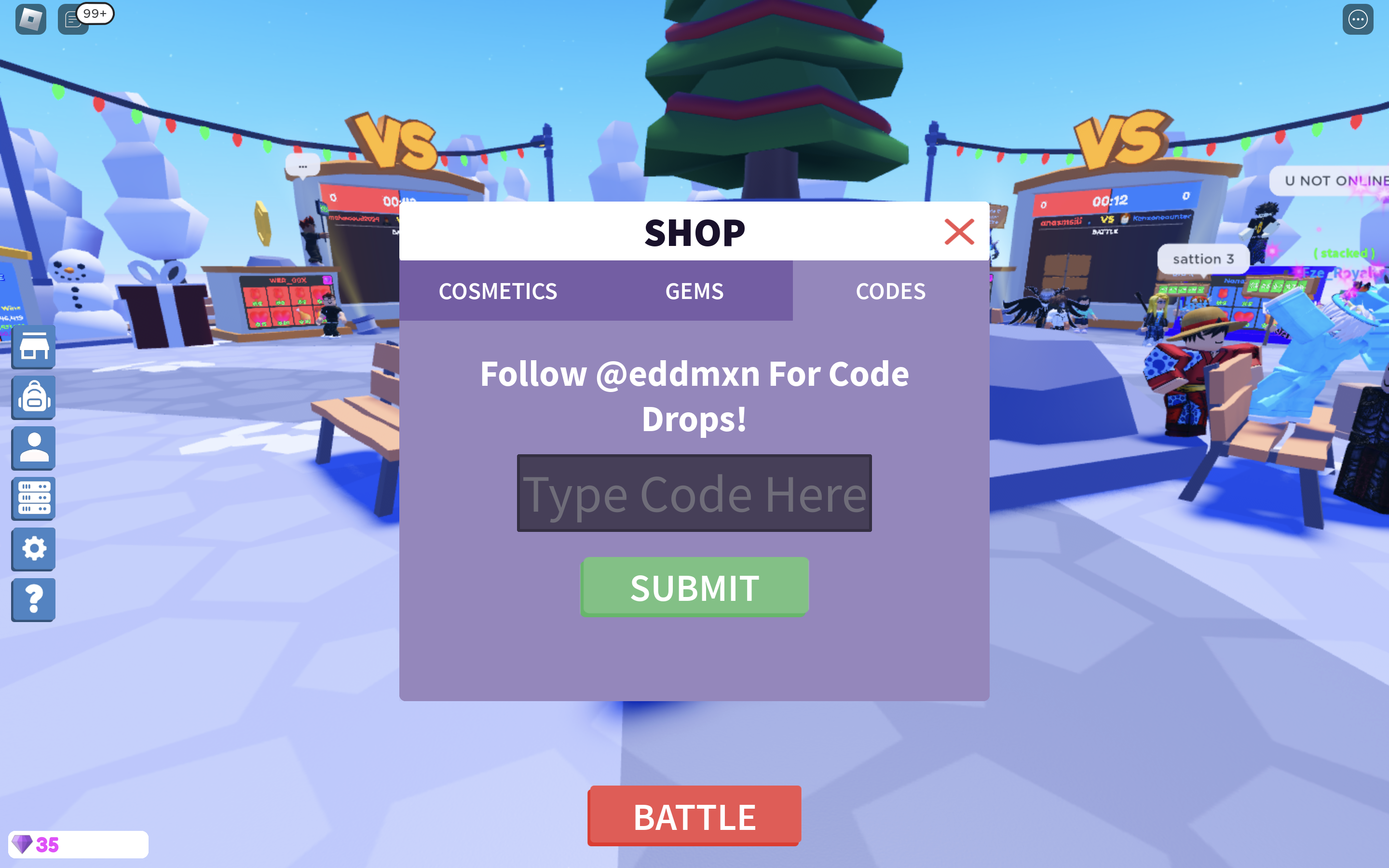 Donation Battles redeem codes