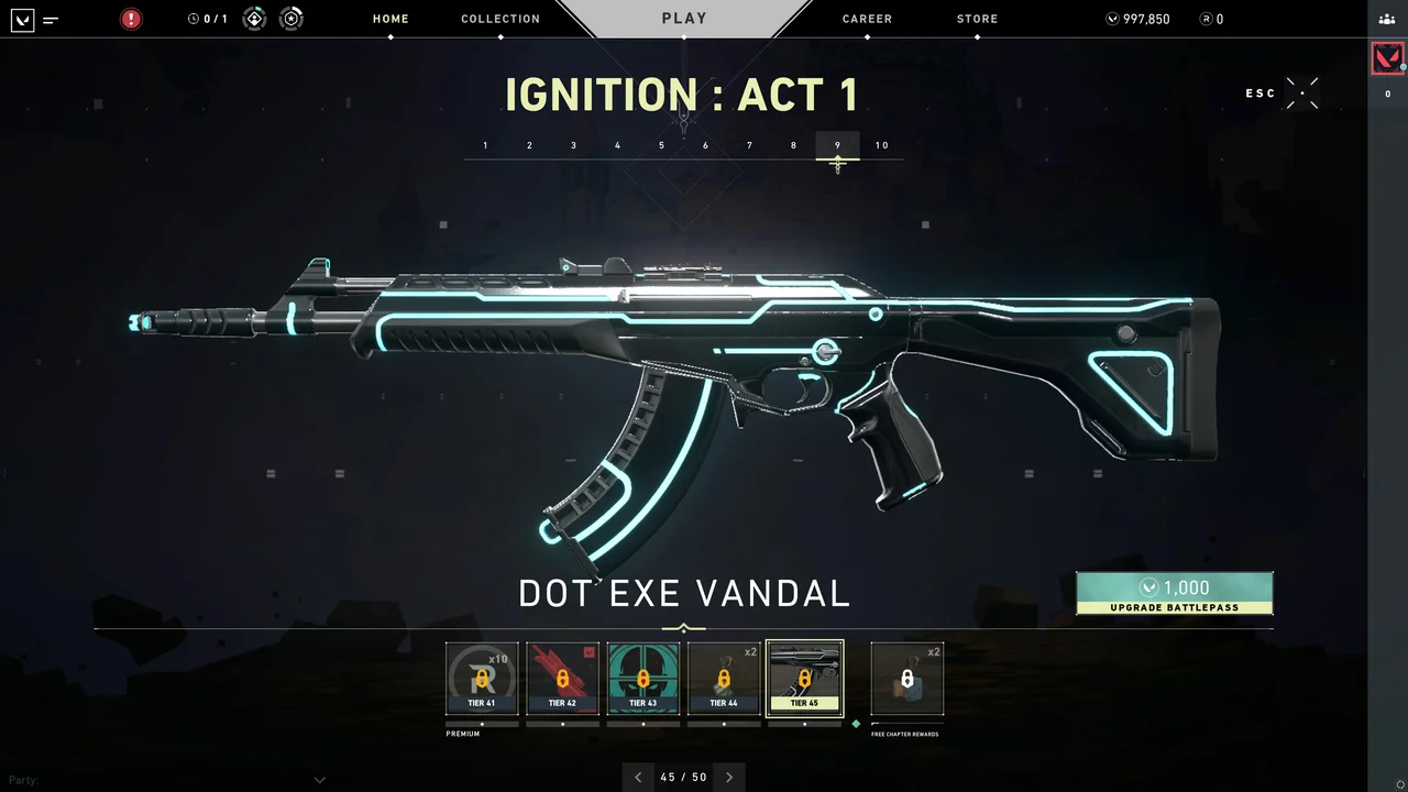 Act 1 Vandal Skin