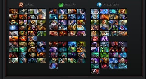 Dota 2 hero pool