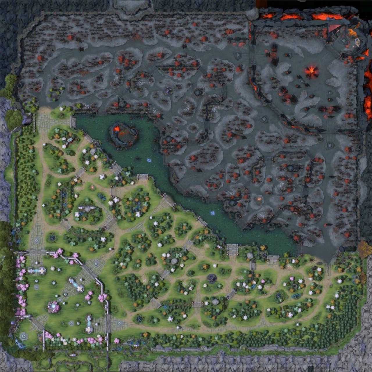 Mapa de Dota 2