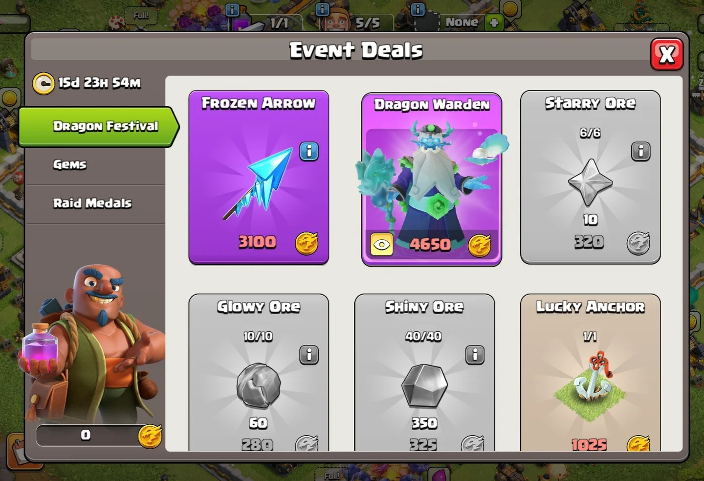Dragon Medals Clash Of Clans