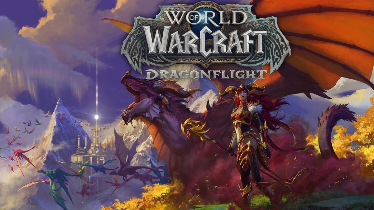 WoW Dragonflight title screen