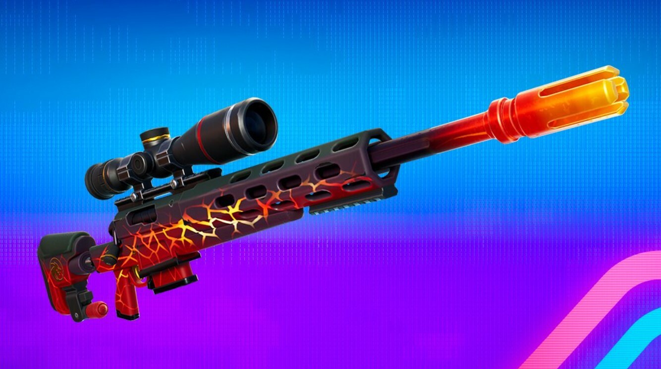 Fortnite Chapter 4 Season 3 Weapons Epic Games Vaulted Weapons Dragon's Breath Sniper