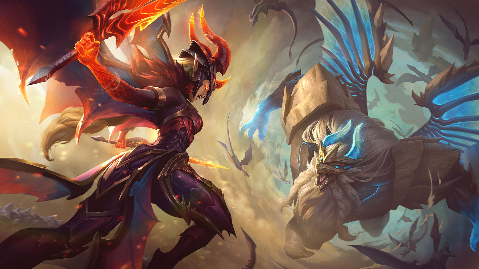 Wild Rift Patch 4.4 New Skins Dragonslayer Kayle Riot Games