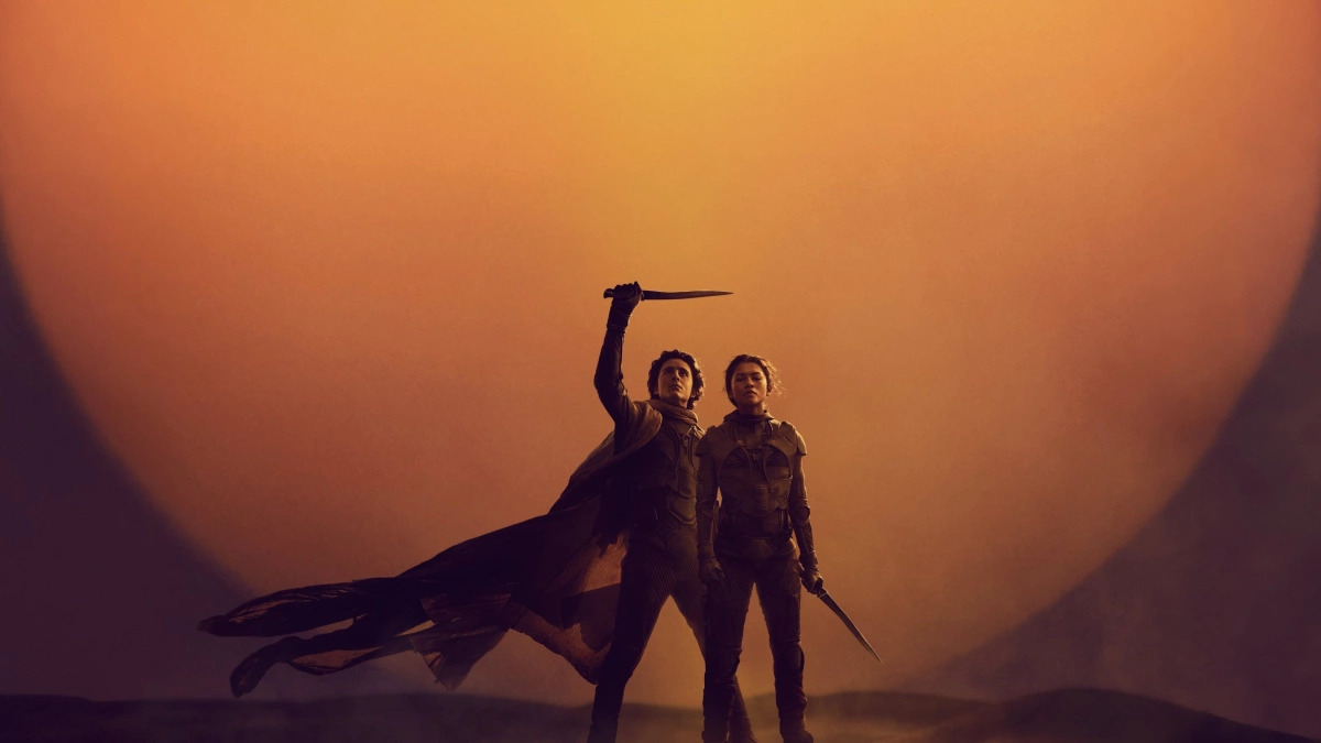 Paul Atreides and Channi in Dune