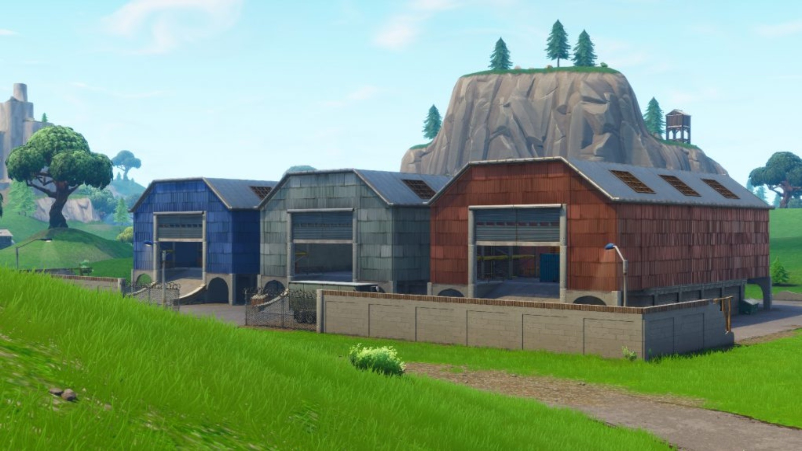 Dusty Depot Fortnite OG Map Tilted Towers
