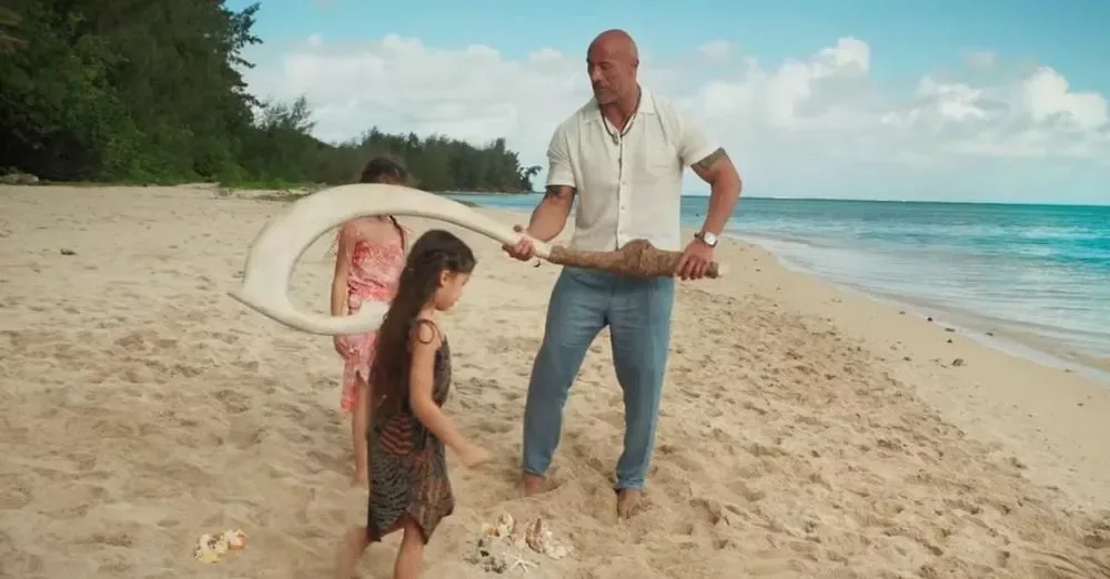 Dwayne Johnson Live-Action Moana Announcement