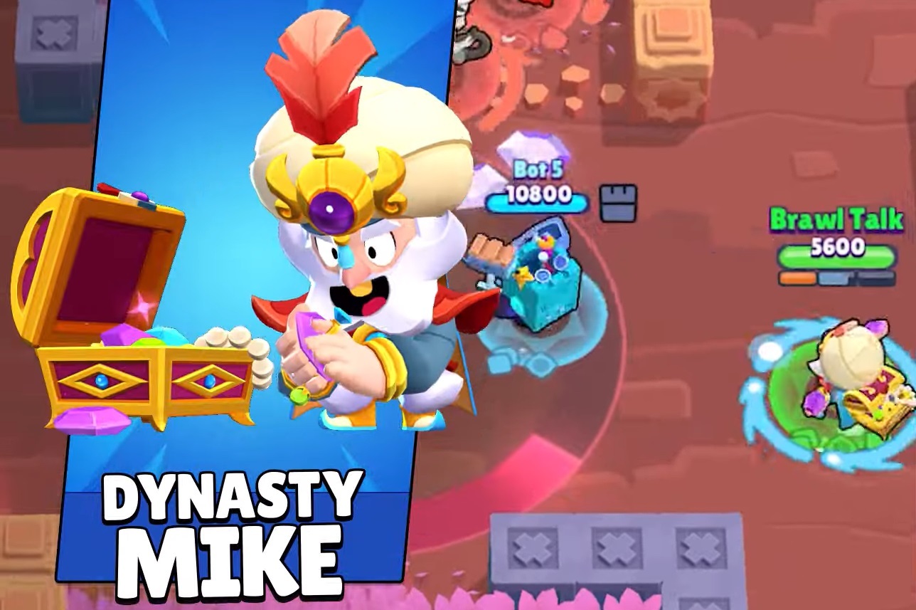 Brawl Stars Sands Of Time Skins Dynasty Mike Supercell