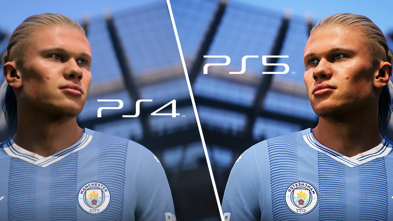 EA FC 24 PS4 PS5 Comparison Hypermotion