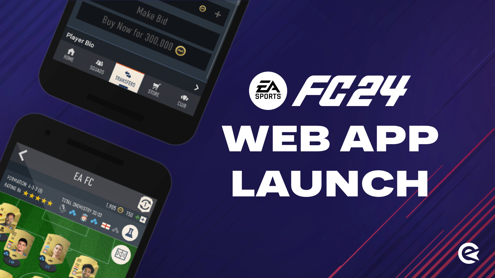 EA FC 24 Web App Start Release Launch