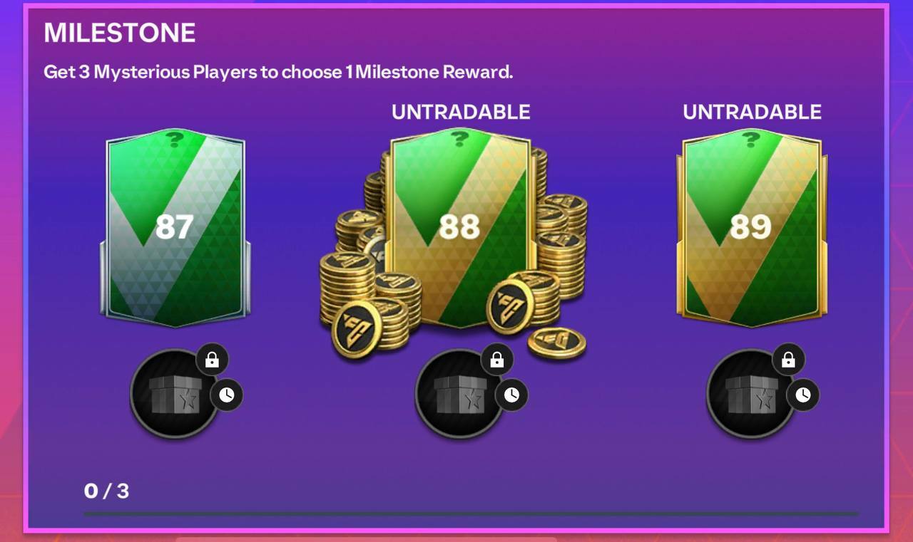 fc mobile Mystery Singings event rewards