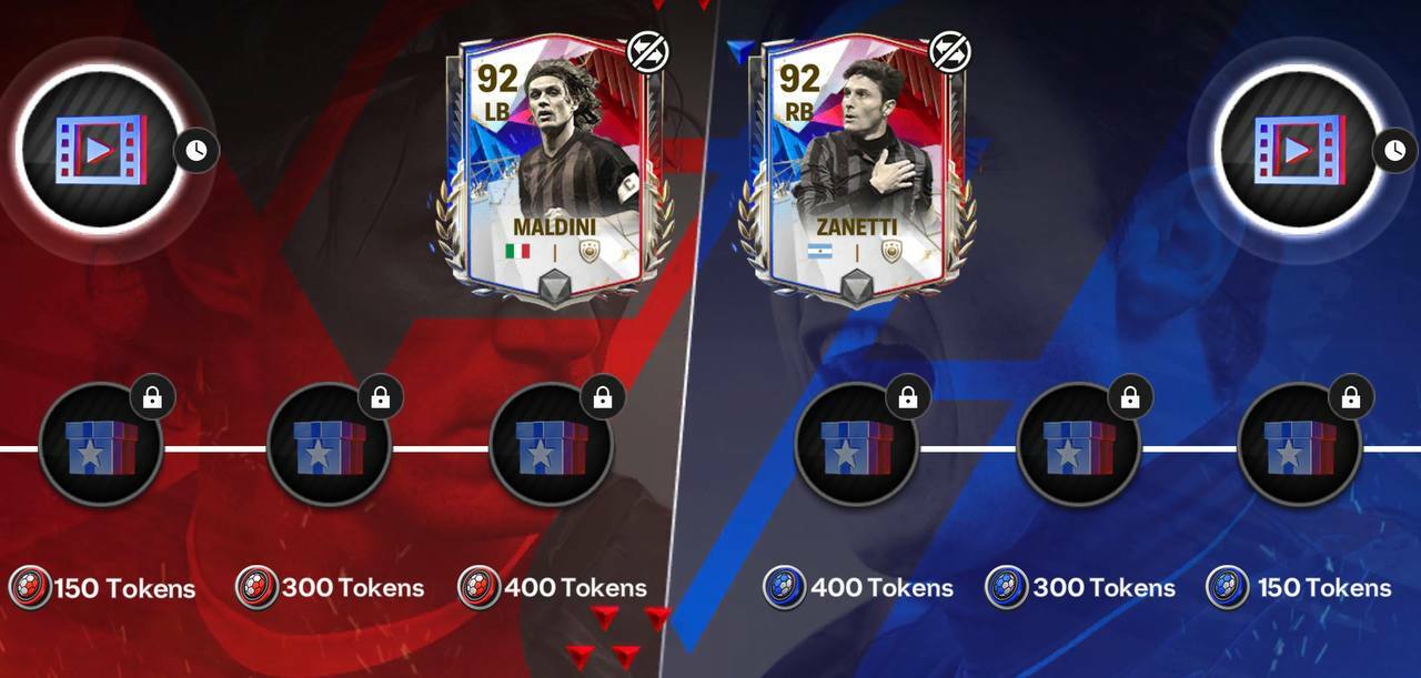 EA FC Mobile Rivals Event Free Maldini Zanetti