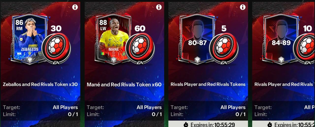 EA FC Mobile Rivals Exequiel Zeballos