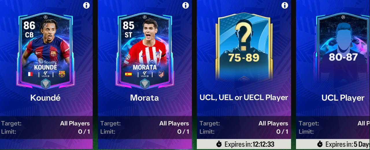 EA FC Mobile UCL Kounde Guide