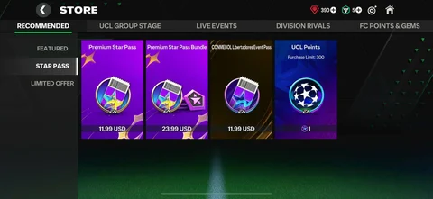 EA FC Mobile UCL Star Pass Price