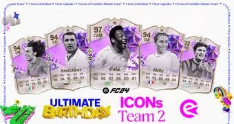 EAFC Ultimate Birthday Icons Team 2