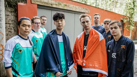 EG and Fnatic Worlds 2022