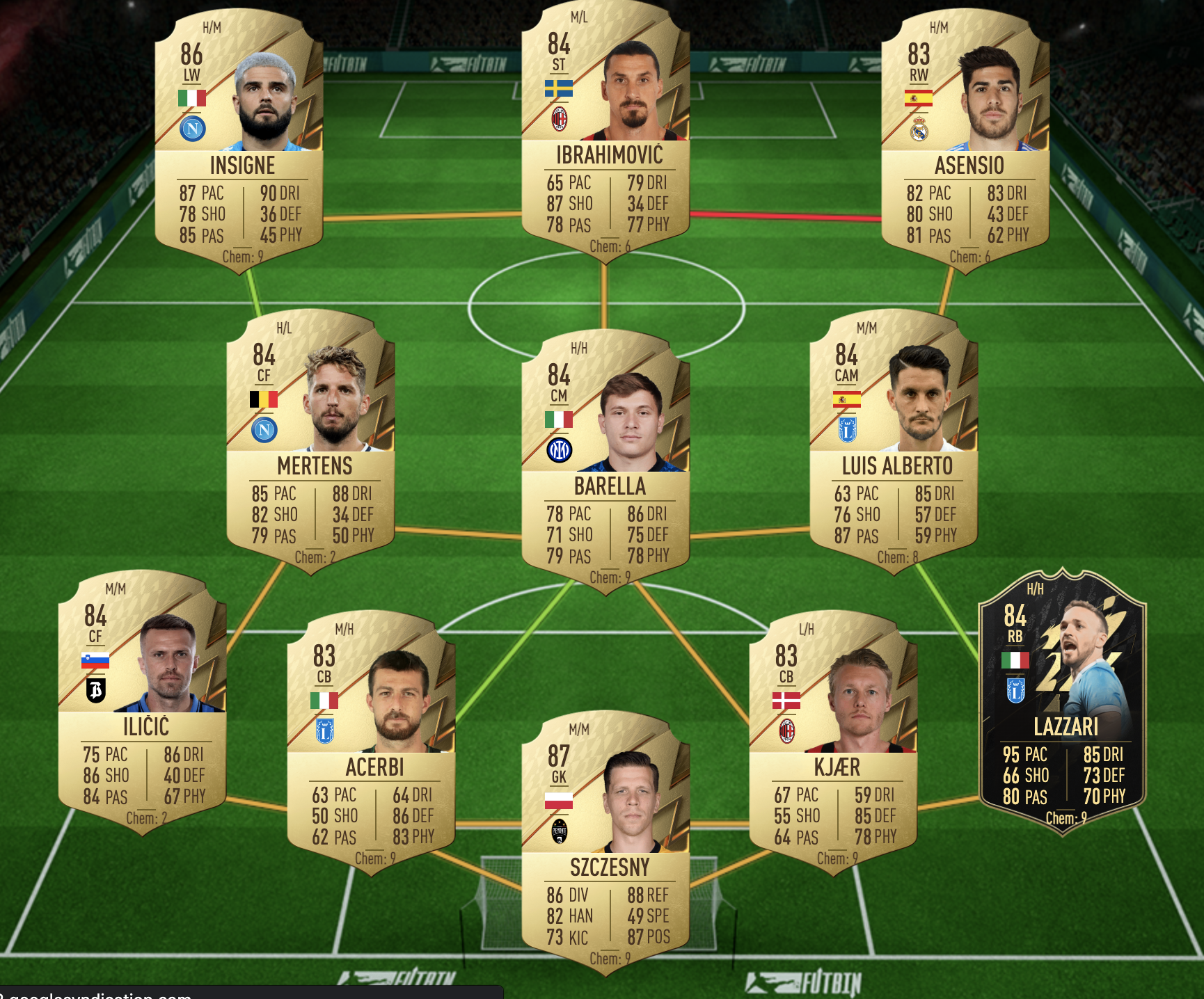 EOAE Gareth Bale Team 1