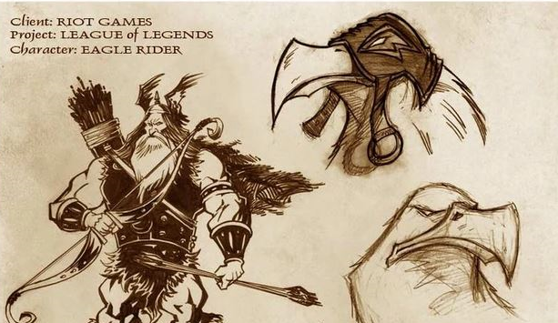 Eagle Rider concept art