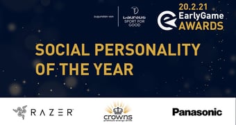 Early Game Awards Social personality of the year