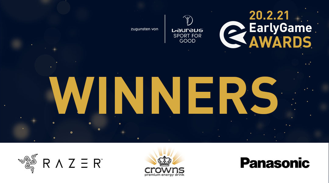 EarlyGame Awards zugunsten von Laureus Sport for Good - Die Gewinner