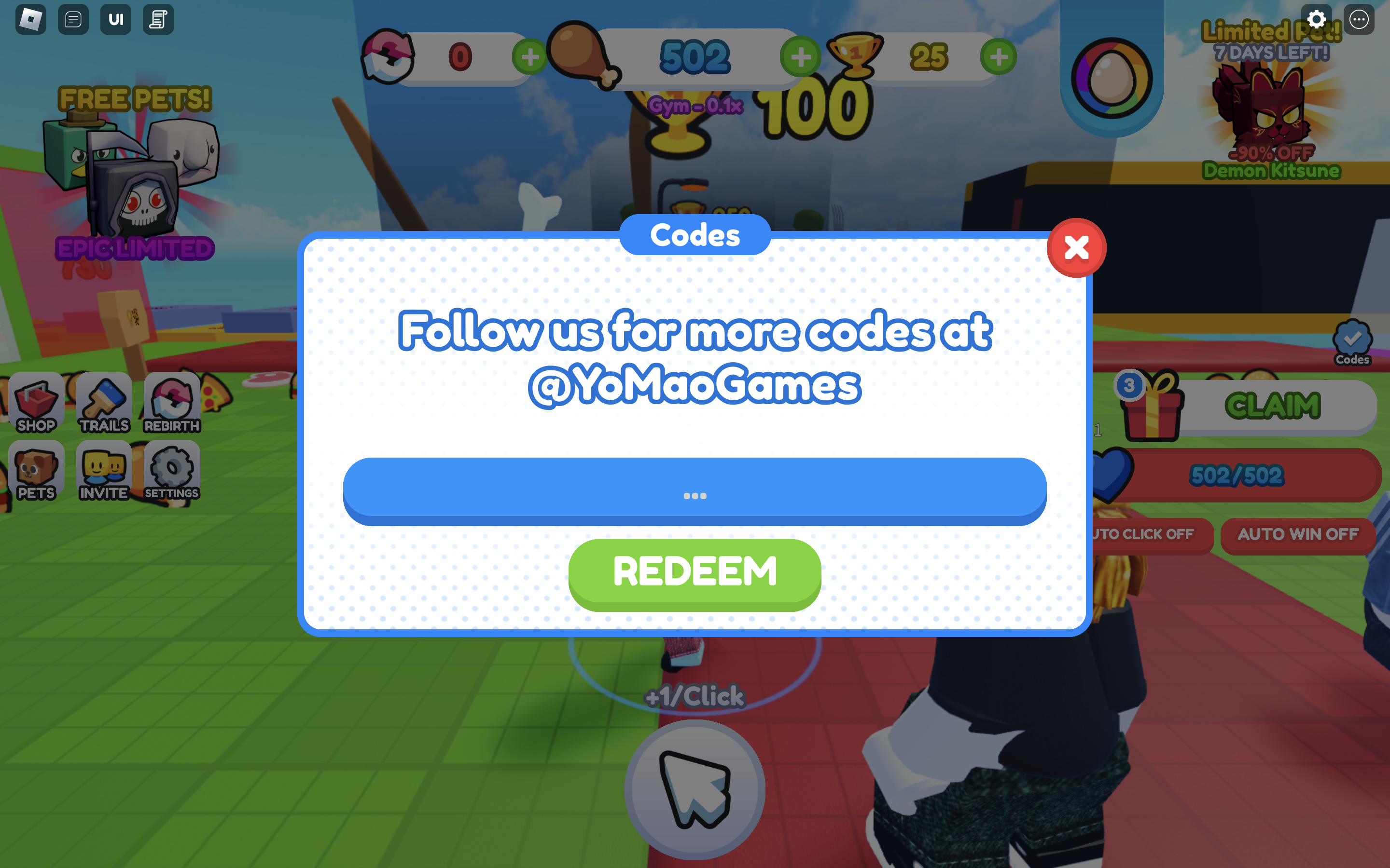 Eat More how to redeem codes