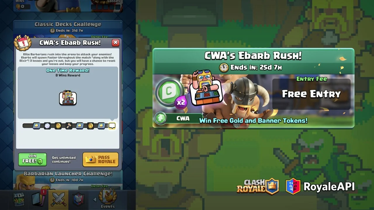 Clash With Ash's Ebarb Rush is coming to Clash Royale in August 2022! RoyaleAPI