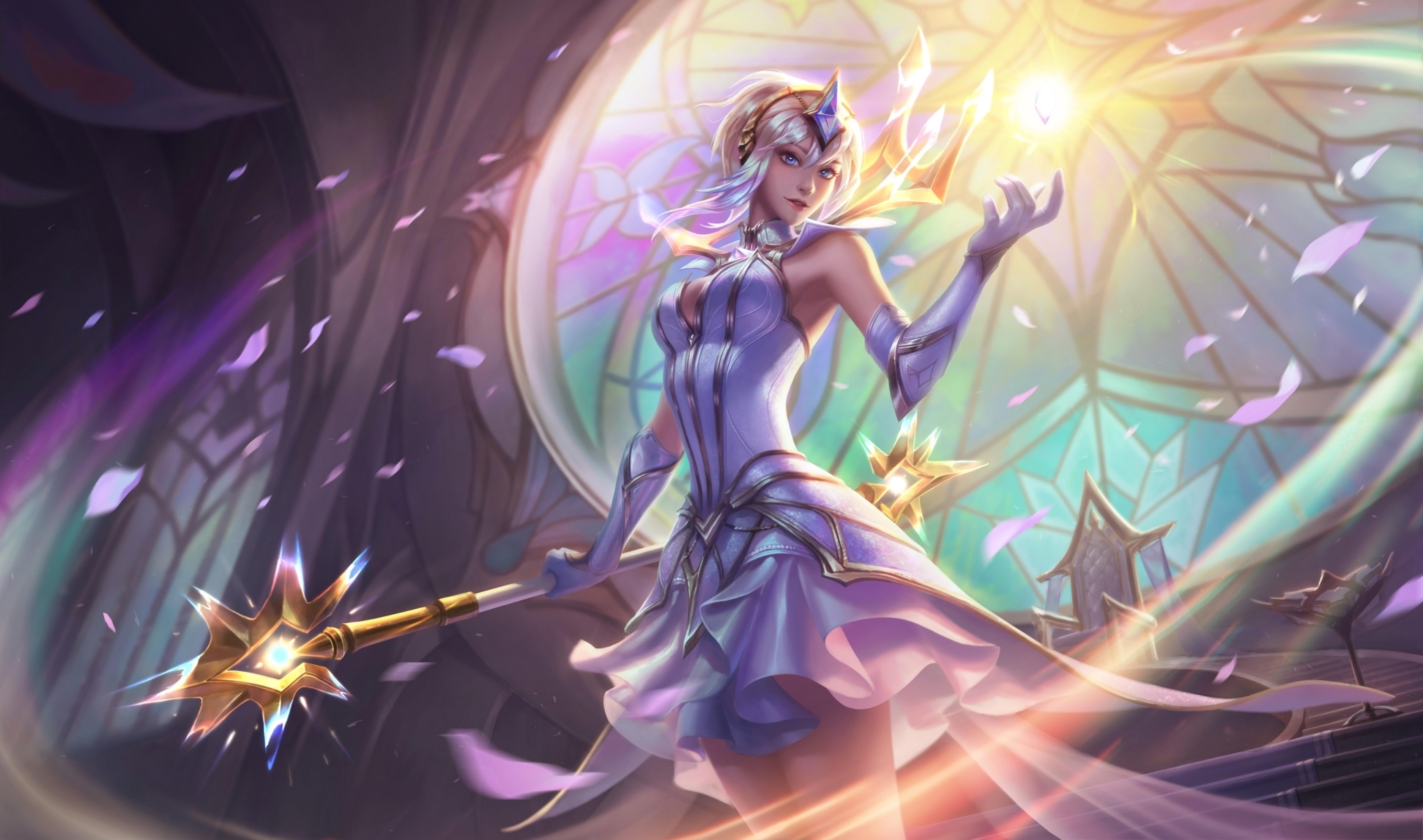 Elementalist Lux Wallpaper