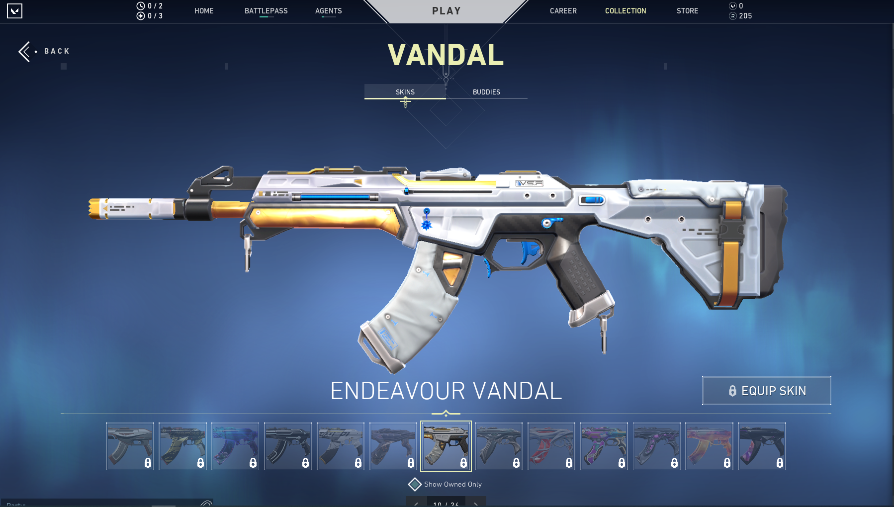 Endeavour Vandal
