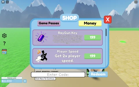 Energy Tycoon how to redeem codes