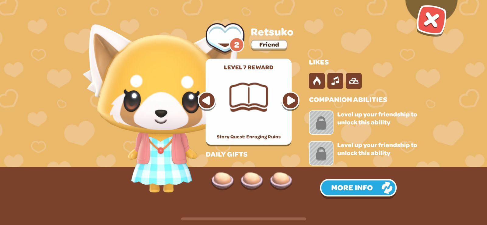 Hello Kitty Island Adventure Retsuko