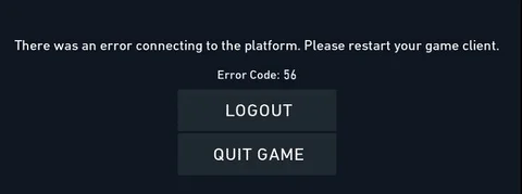 Error Code56 VAL