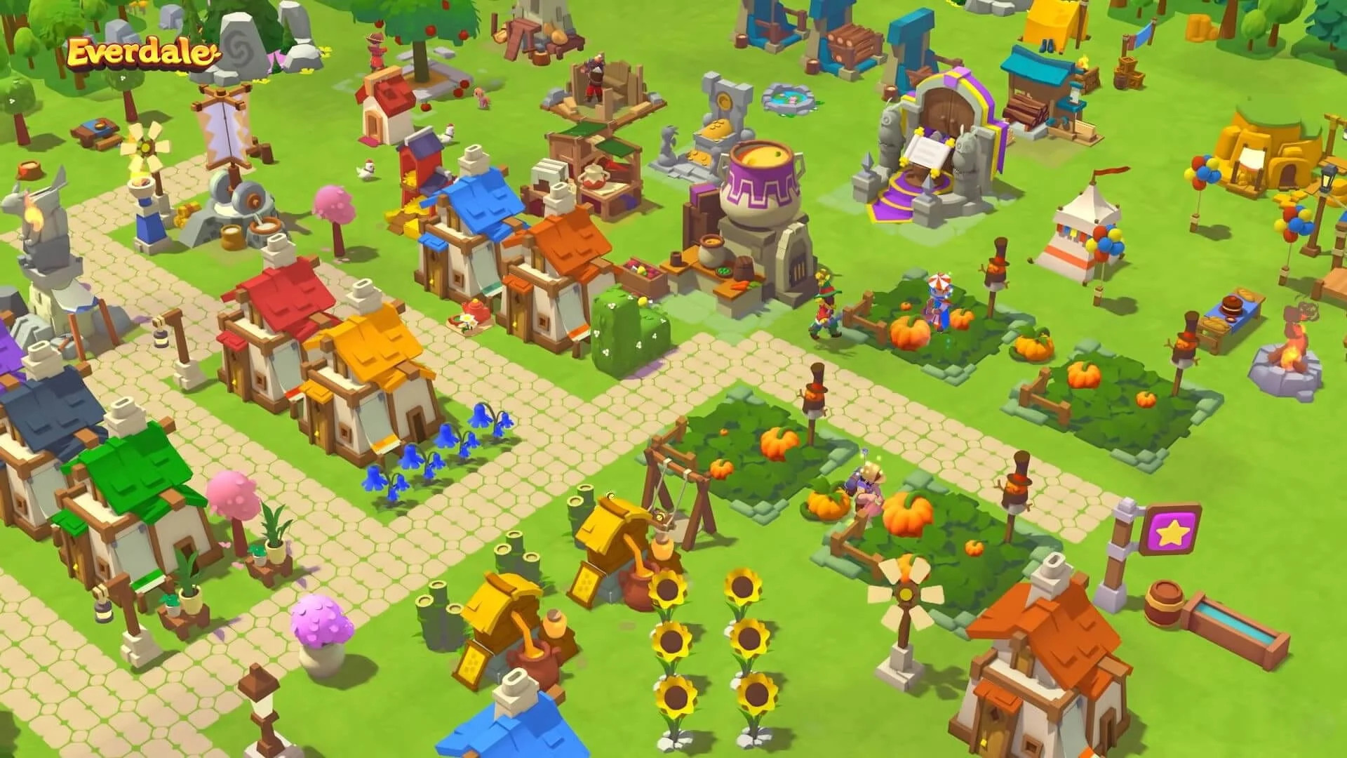 Everdale Supercell Village-Building Gameplay