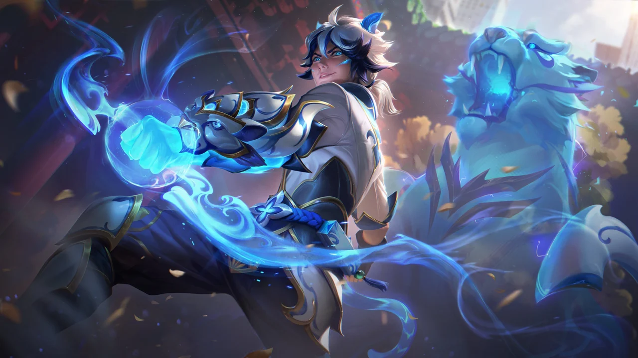 Ezreal Porcelain Skin