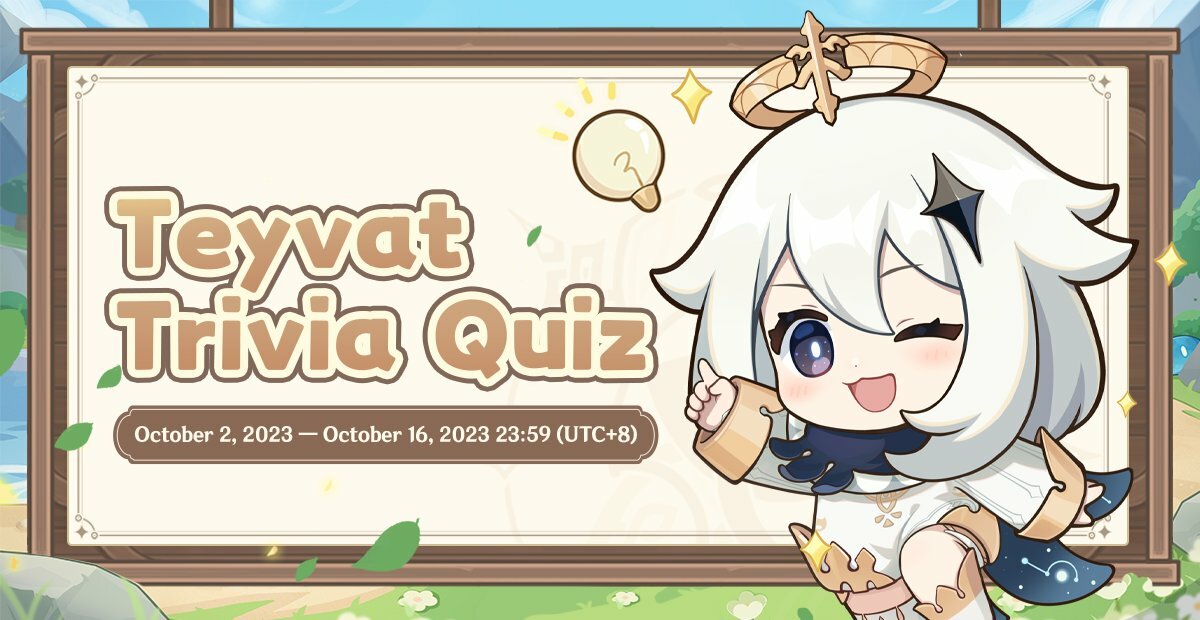 Genshin Impact Teyvat Quiz