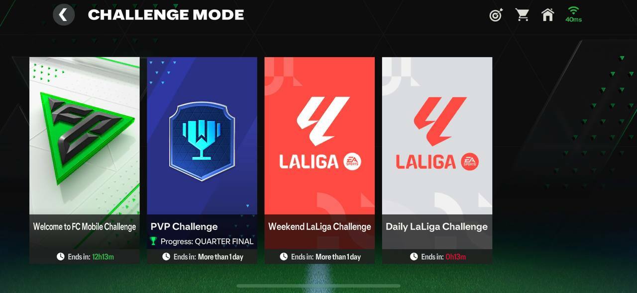 Challenges FC Mobile