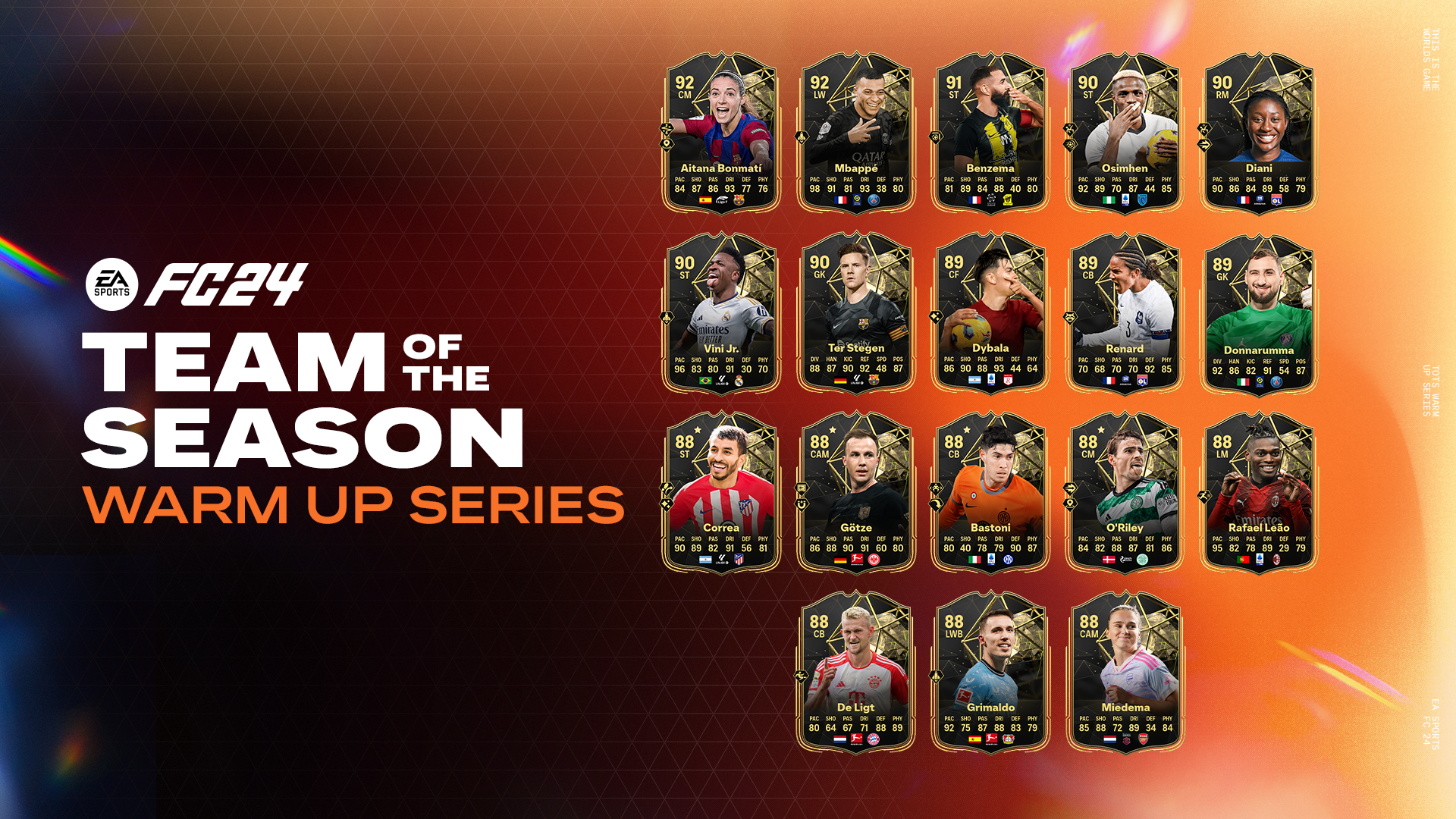 TOTS Warm Up Series