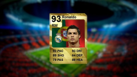 FIFA 10 Cristiano Ronaldo Ultimate Team