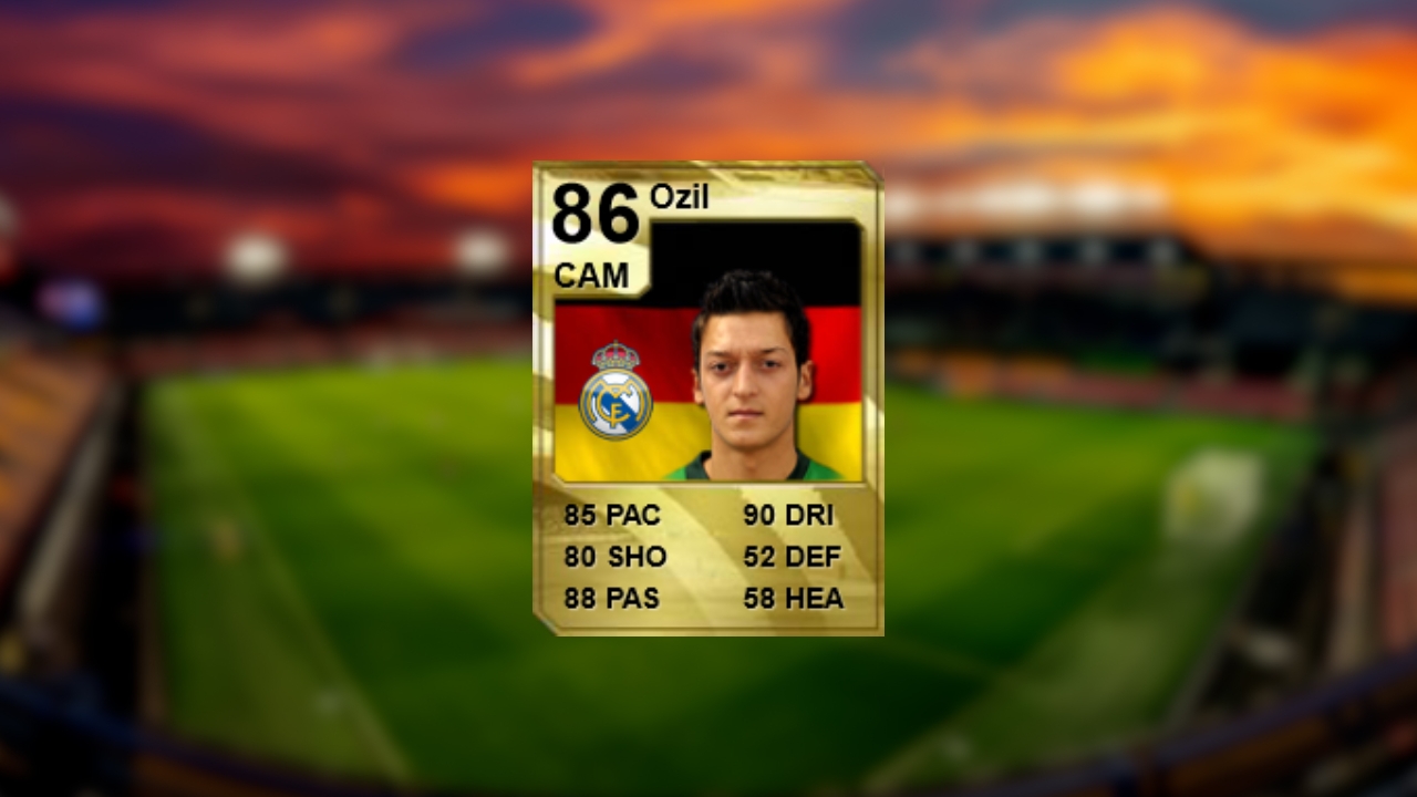 FIFA 10 Mesut Ozil Real Madrid
