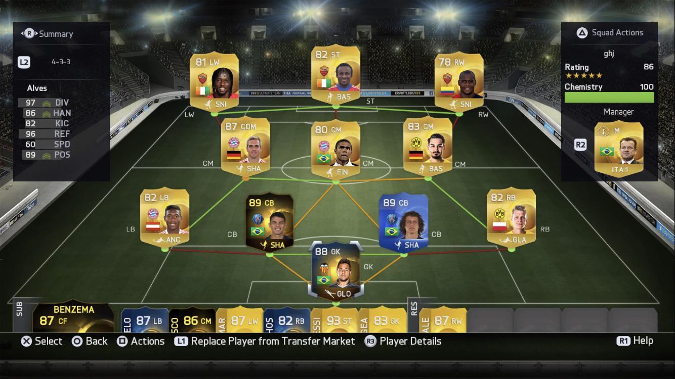 FIFA 15 Op squad