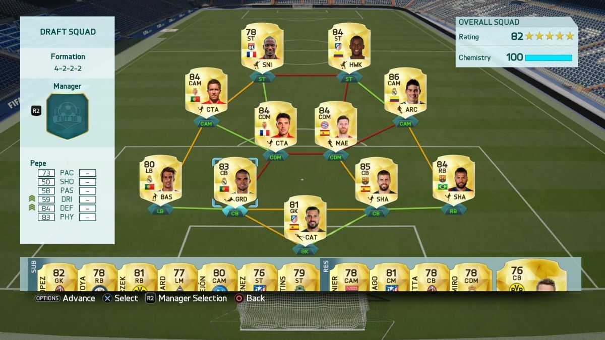 FIFA 16 OP Team